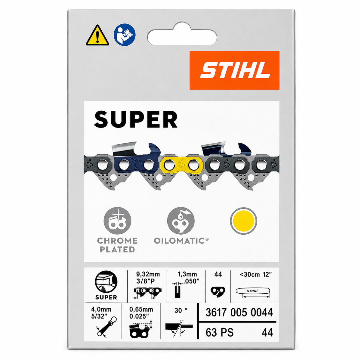 stihl 63ps 44 super saw chain loop 3617 005 0044