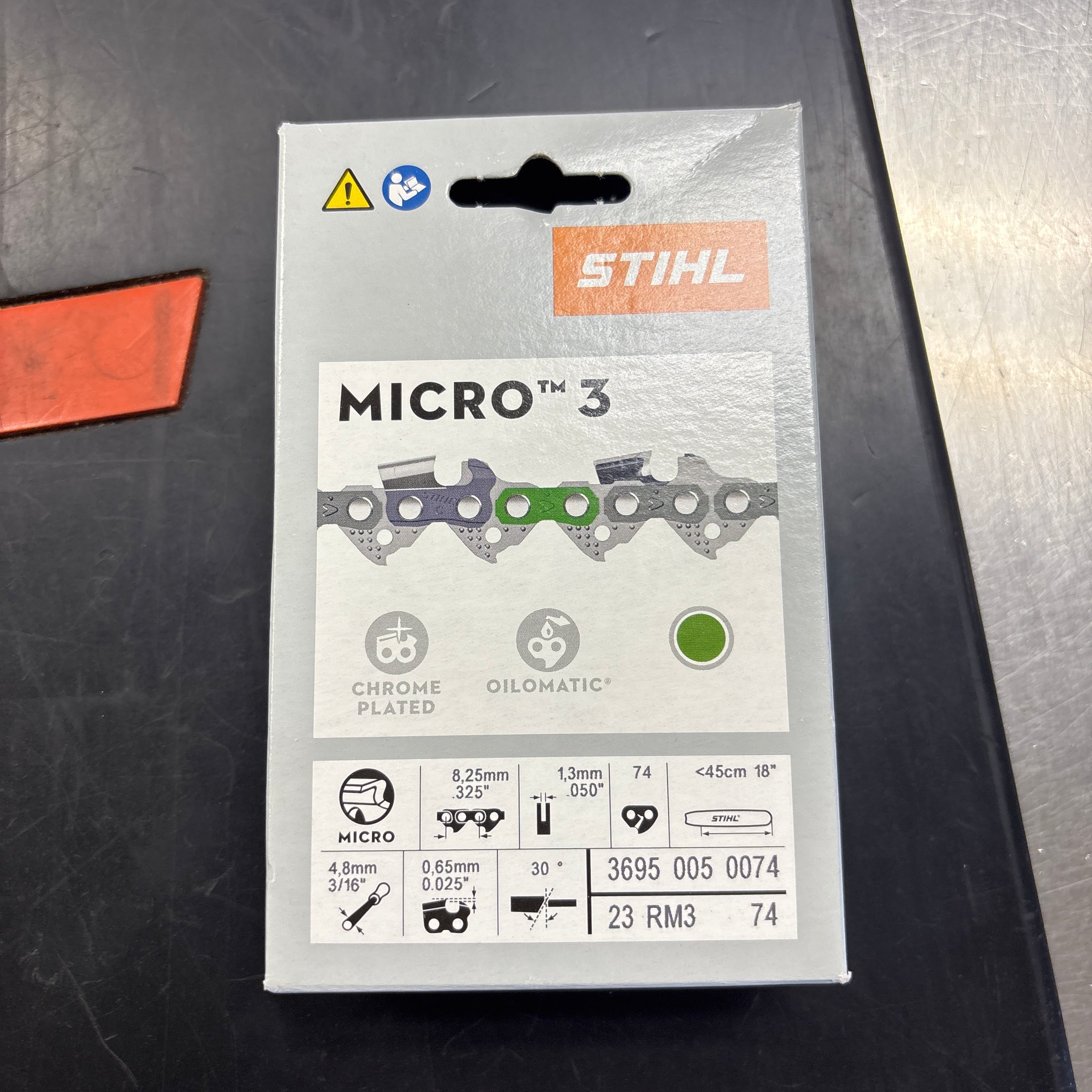 23RM3 74 Rapid Micro Saw Chain Loop