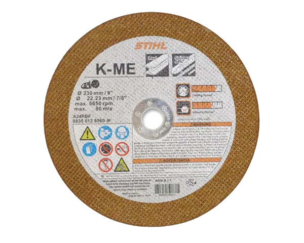 9" General Purpose Metal - 7/8" Arbor