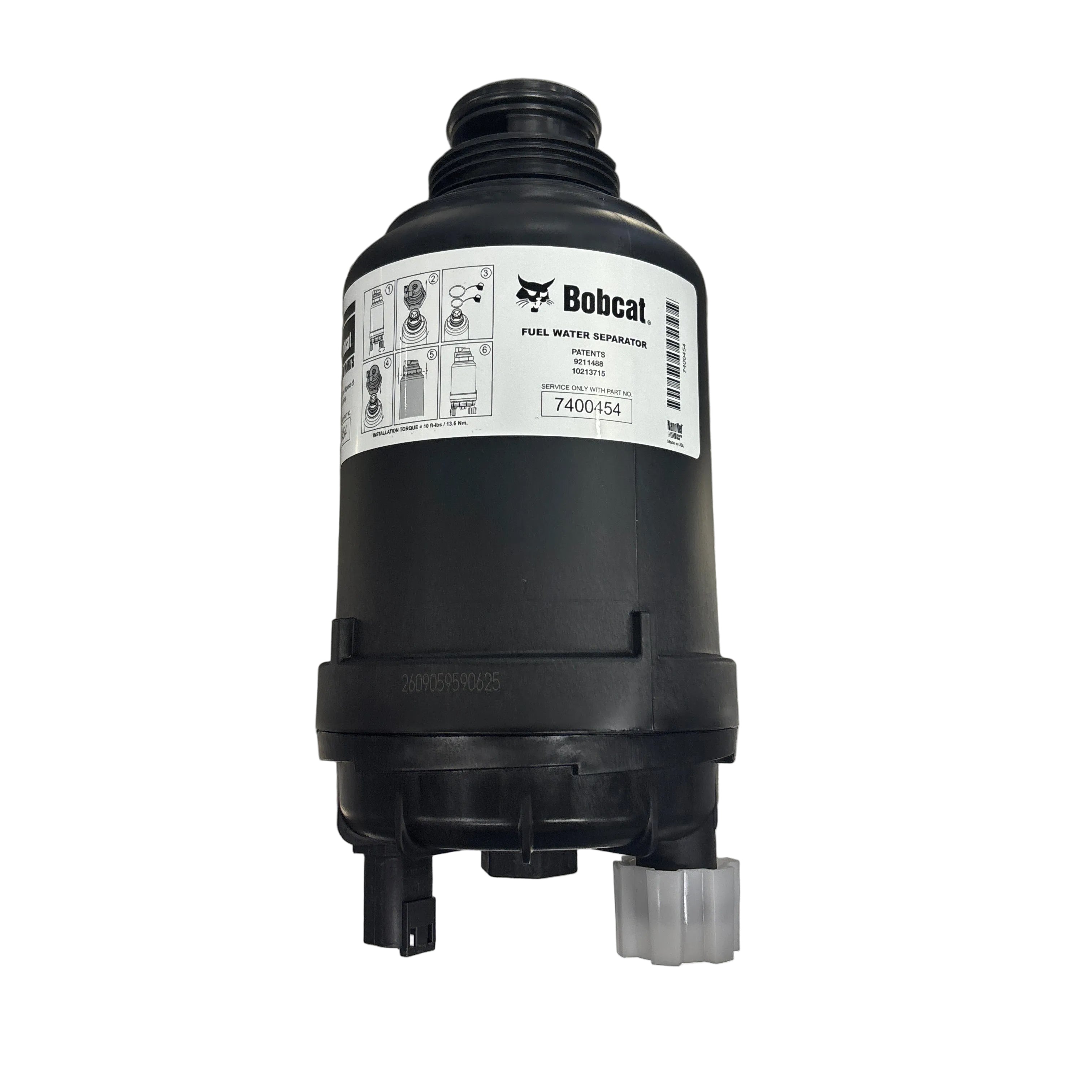 bobcat fuel filter with water separator 7400454