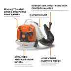 stihl br 800 x magnum backpack blower 4283 011 1610 us