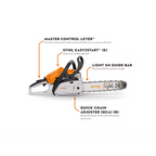 ms 182 c be chainsaw