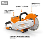 stihl tsa 230 battery cut off machine 4864 011 6601 us