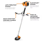 stihl fs 561 c em professional gas trimmer 4148 200 0225