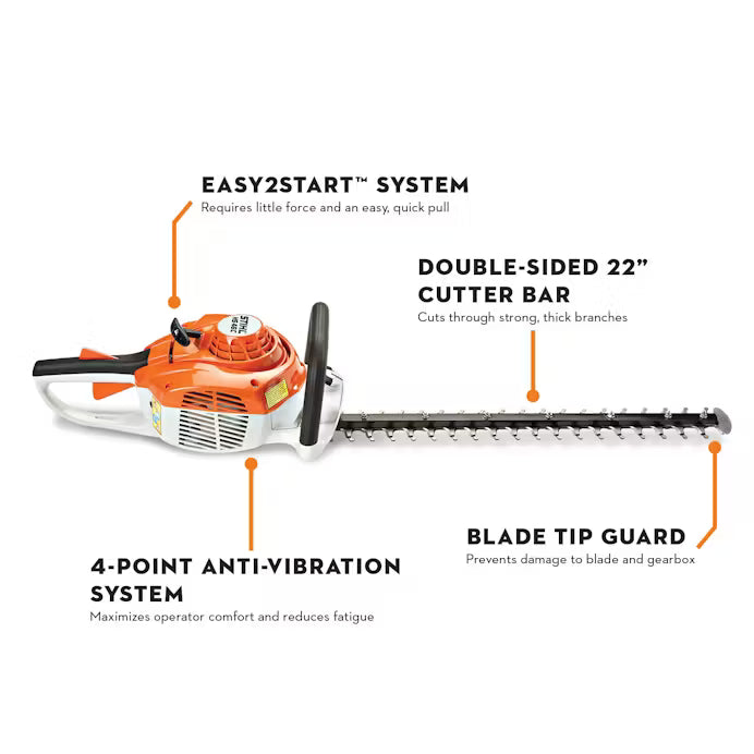 stihl hs 46 c e gas hedge trimmer 4242 011 2906 us