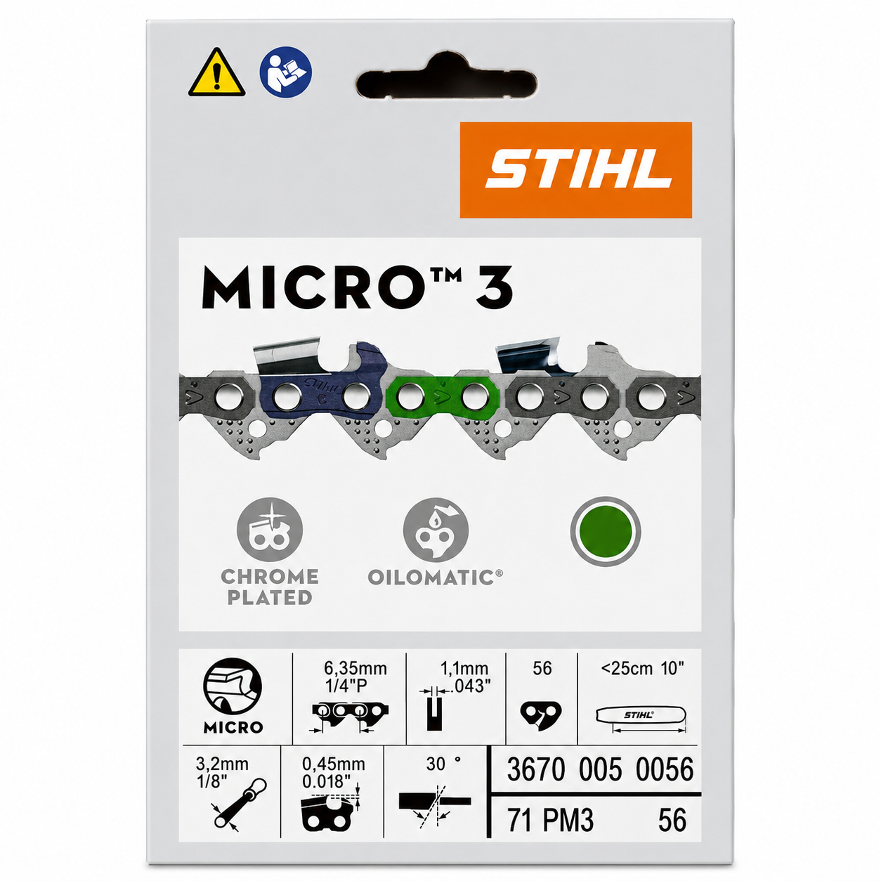 stihl 71pm3 56 micro saw chain loop 71pm3 56