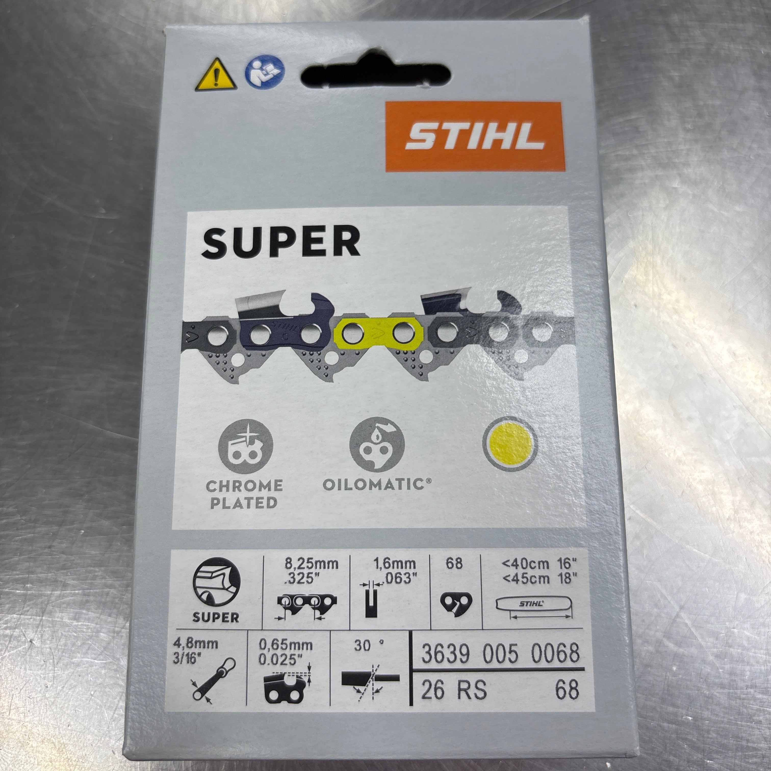 stihl 26rs rapid super saw chain saw loop 3639 005 0068