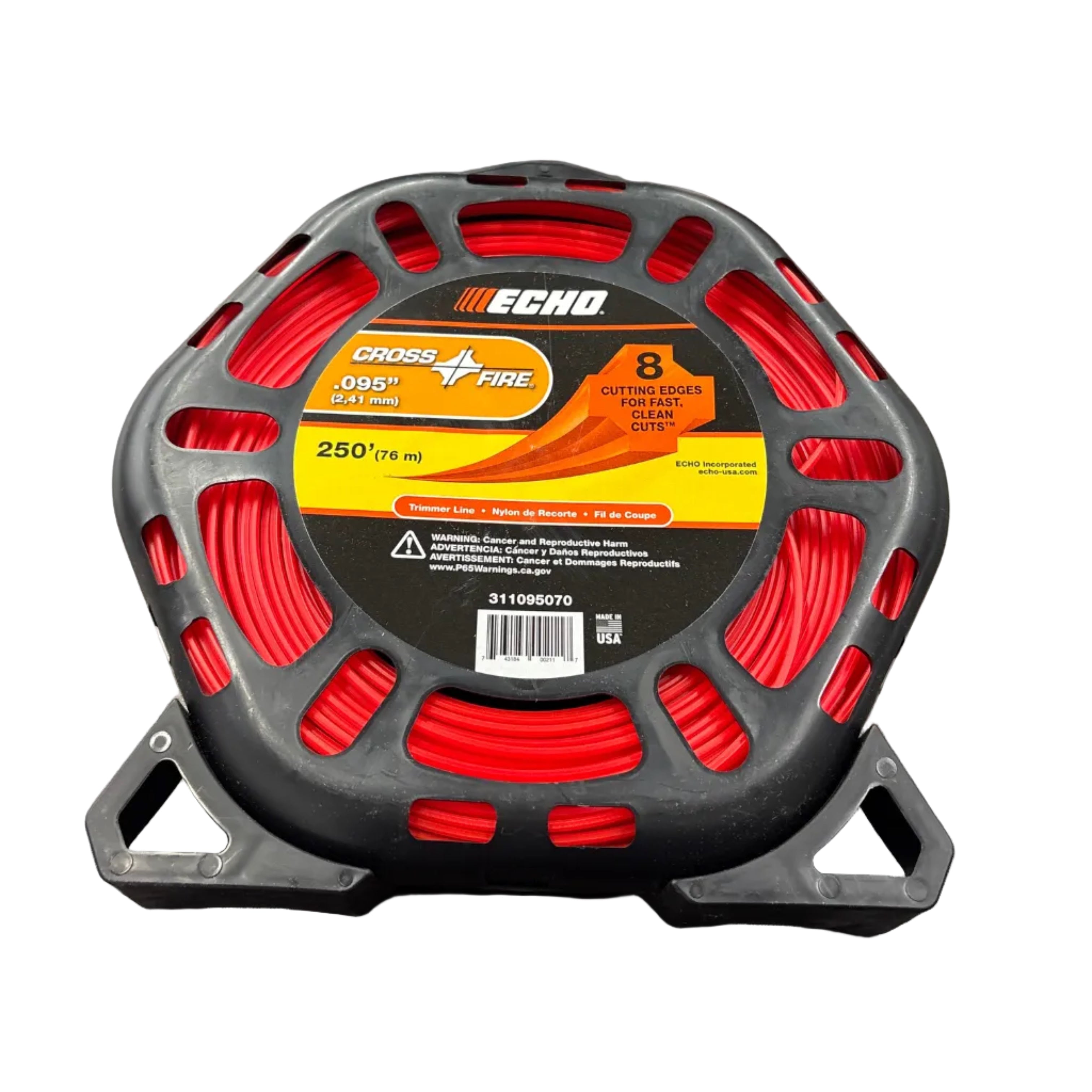 0.095 Cross Fire Trimmer Line (250ft)