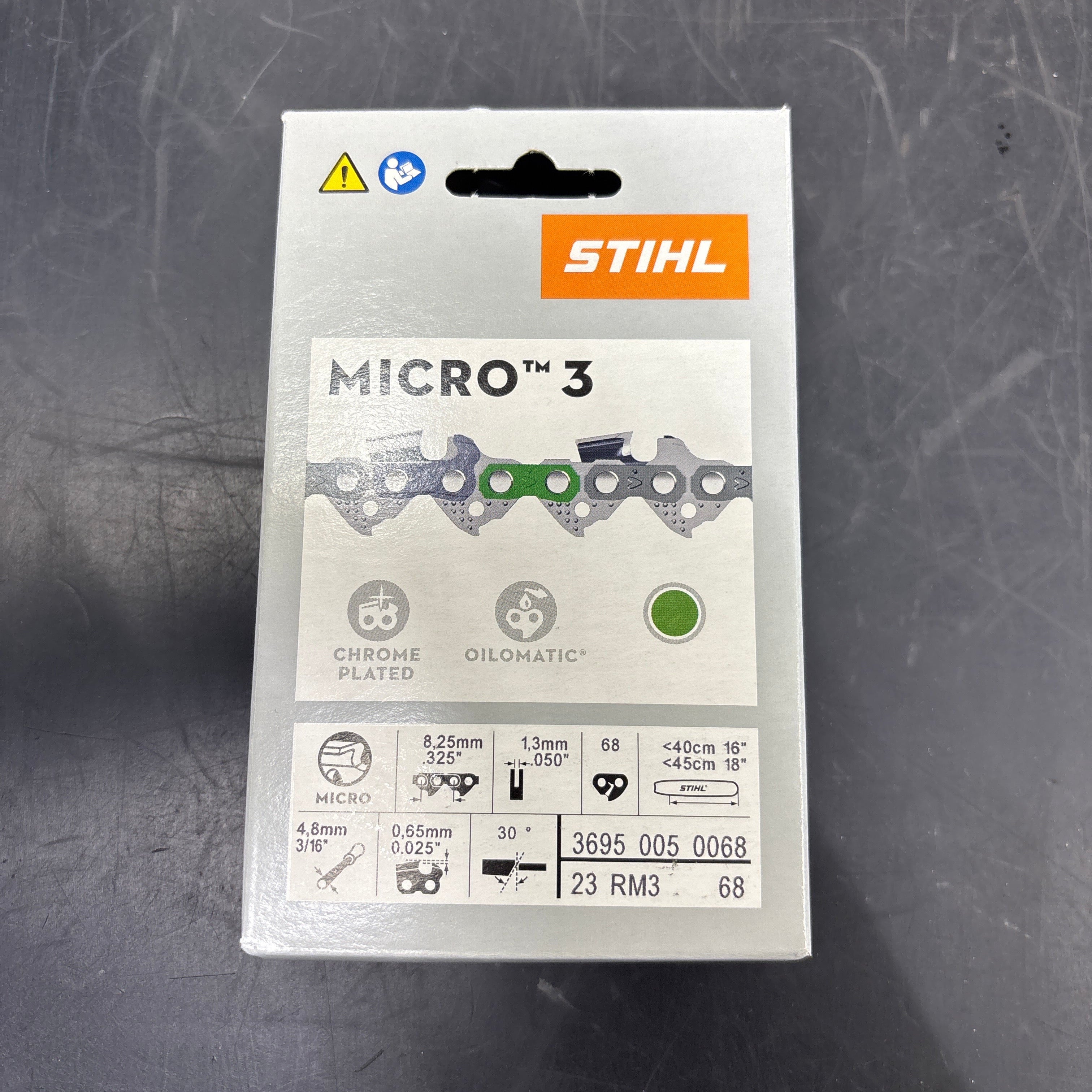 23RM3 68 Rapid Micro Saw Chain Loop