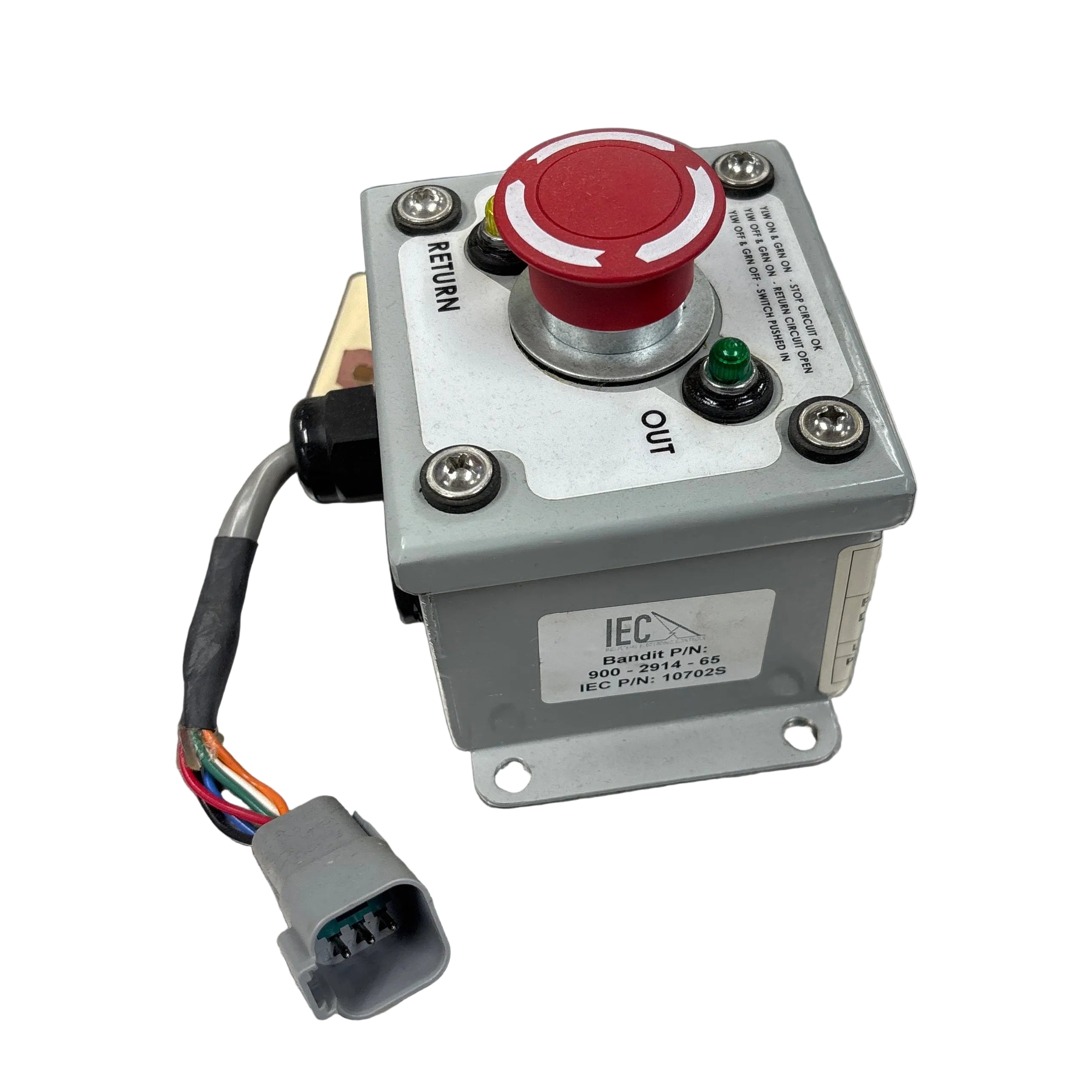 bandit industries hydraulic shutdown switch 900 2914 65