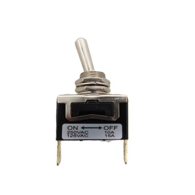 Rocker Switch On-Off 2-pole 250VAC/10A