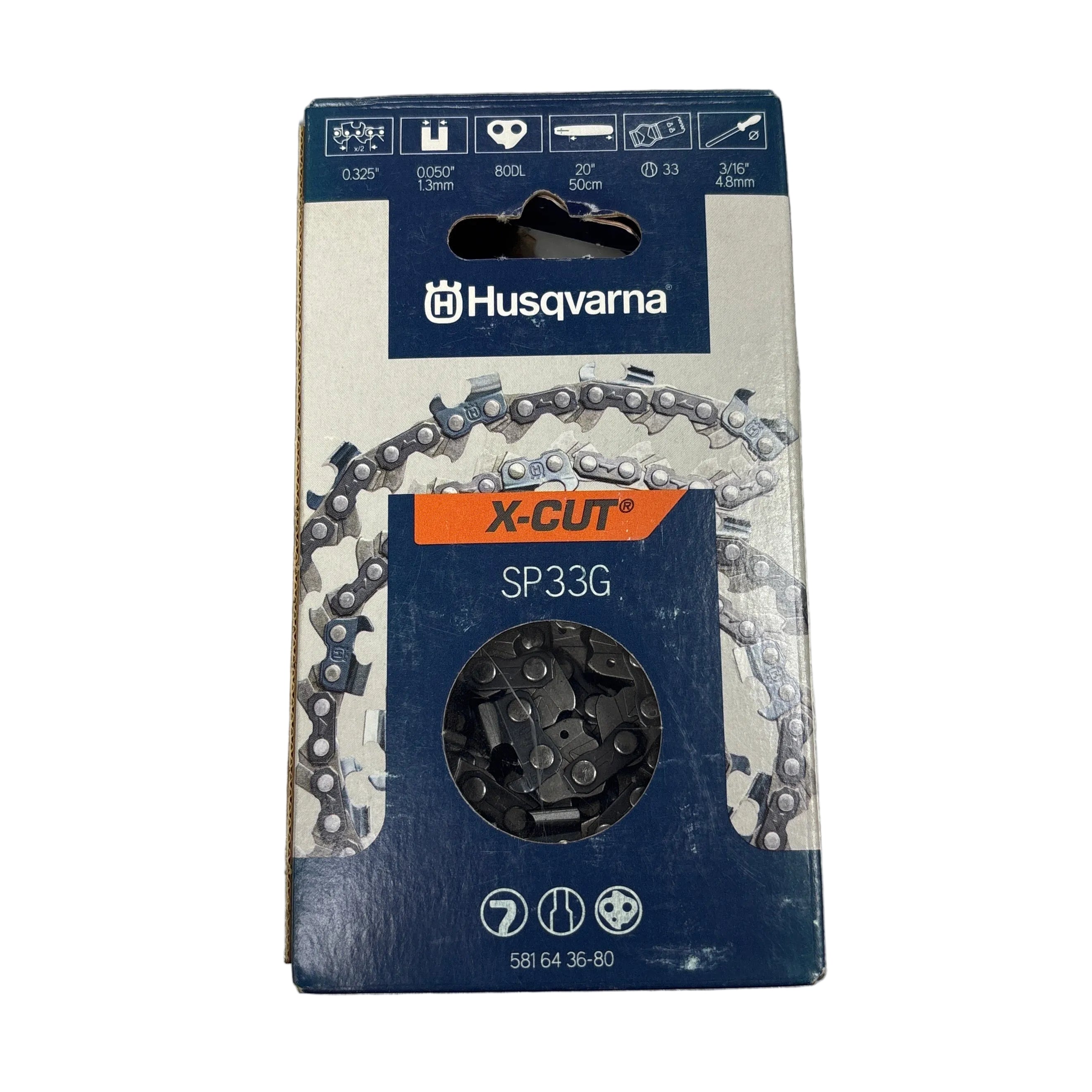 Husqvarna X-CUT SP33G 20” Chain 581643680