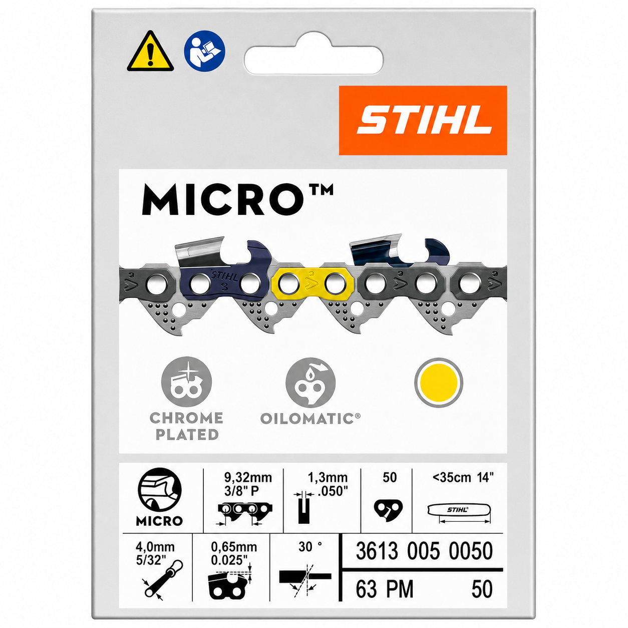 stihl 63pm 50 micro saw chain loop 63pm 50