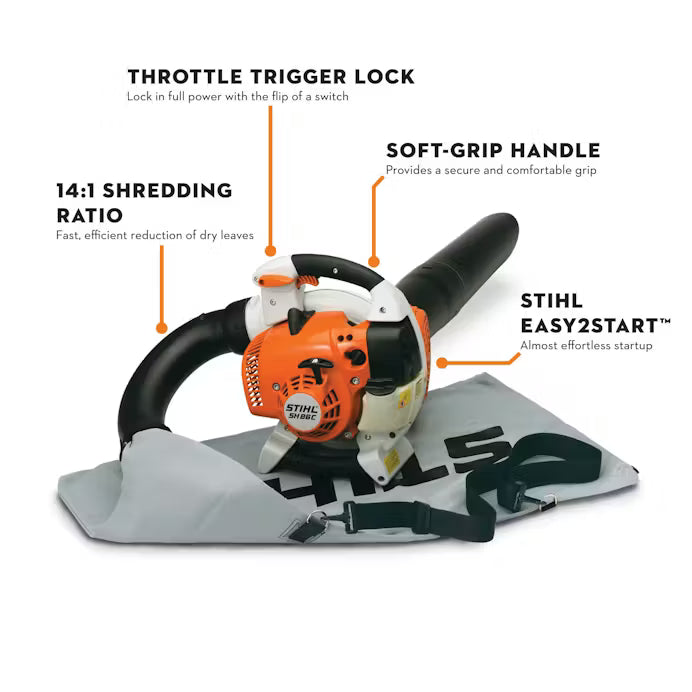stihl sh 86 c e gas shredder vac 4241 011 0939 us