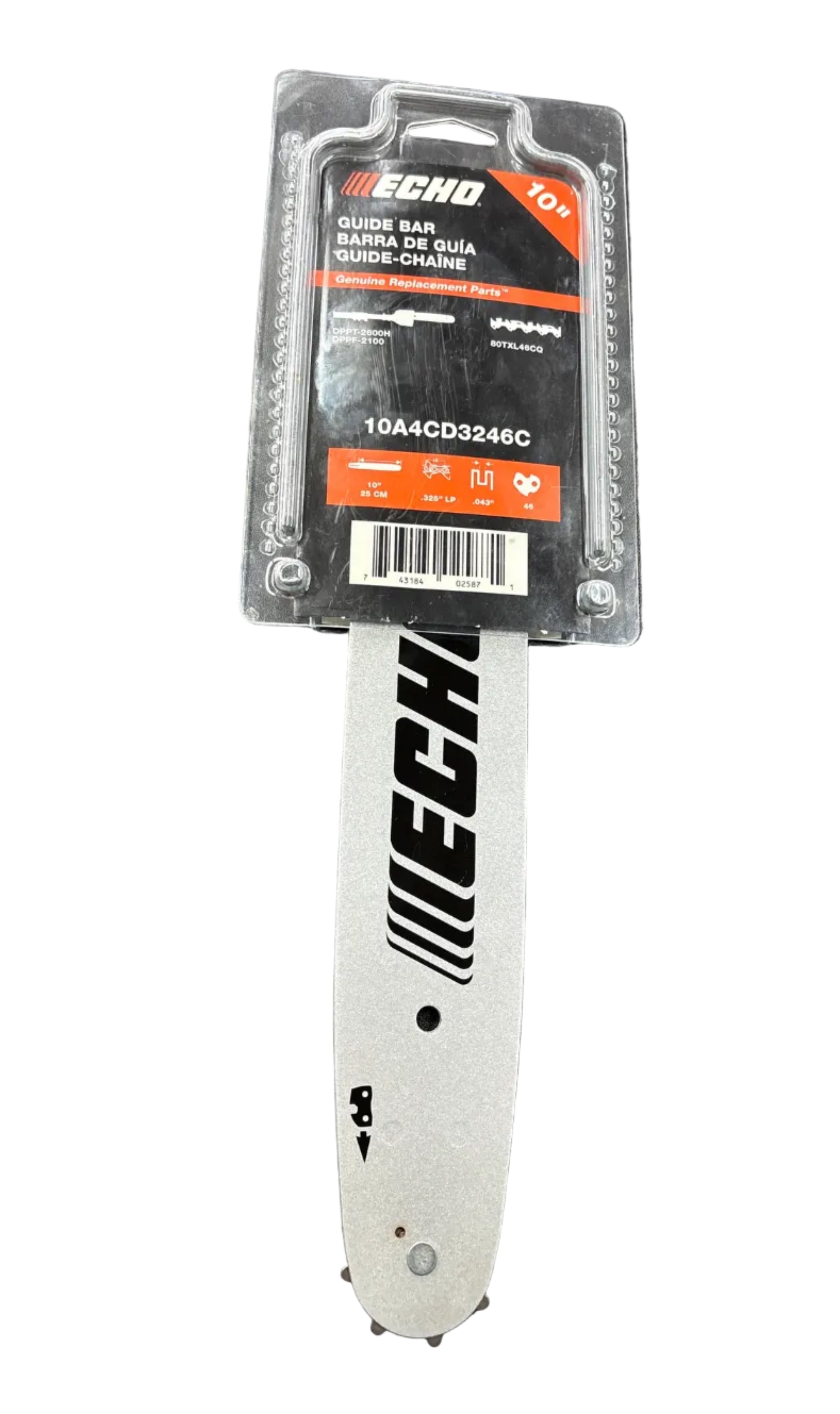10" Chainsaw Bar