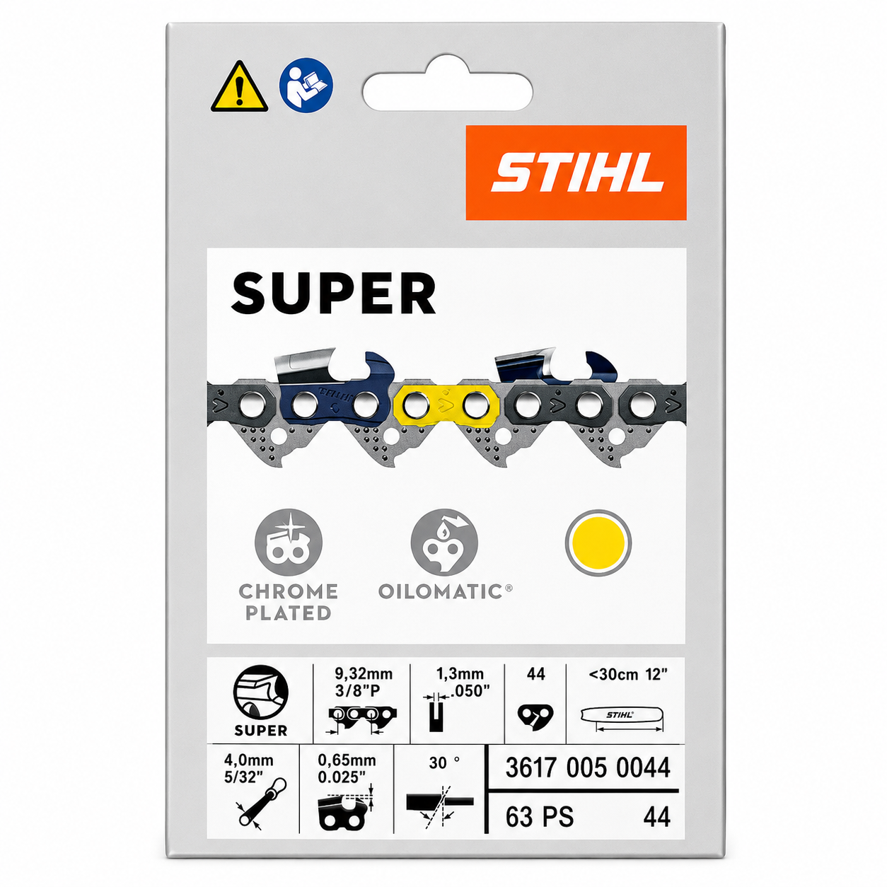stihl 63ps 44 super saw chain loop 3617 005 0044