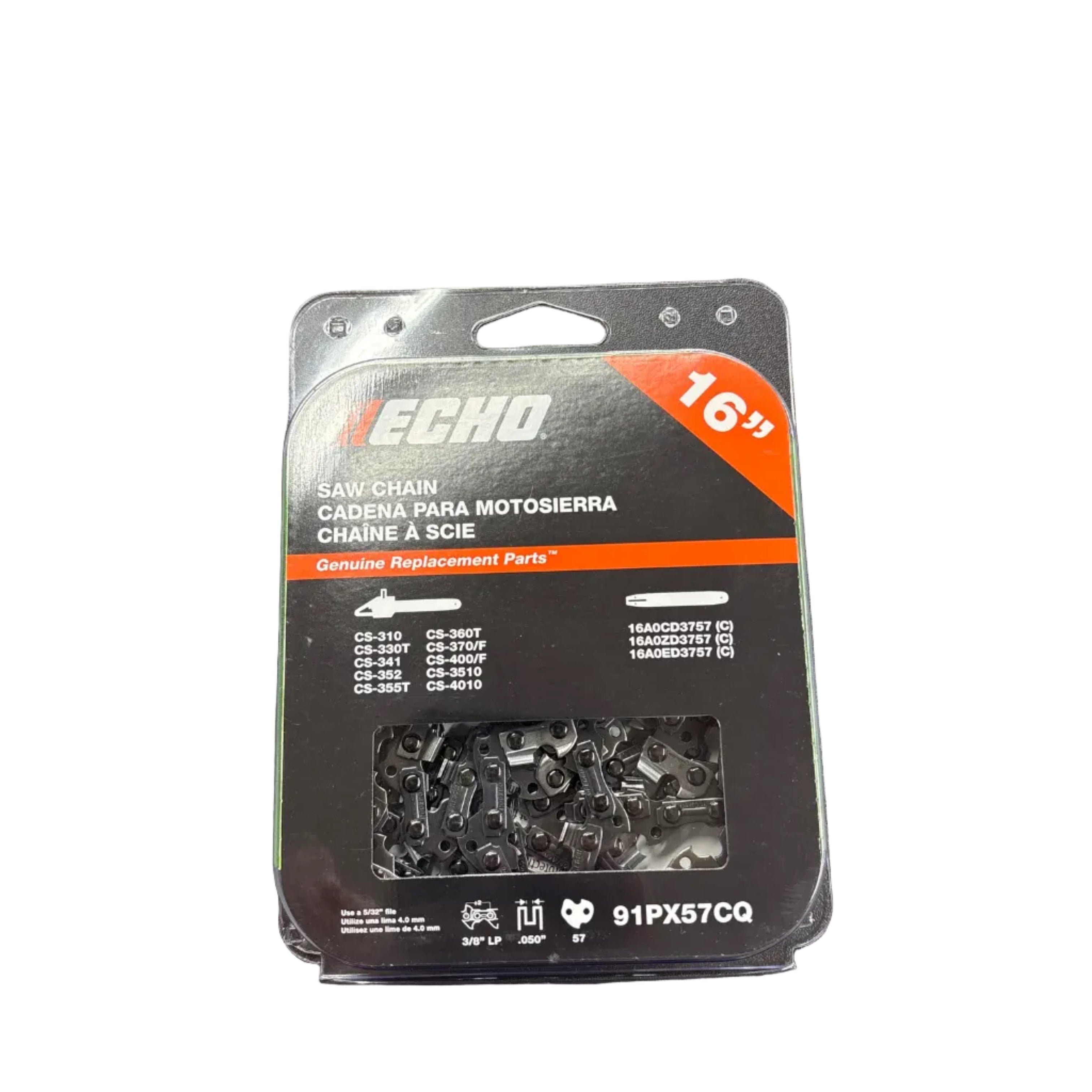 echo 16 chain 91px57cq