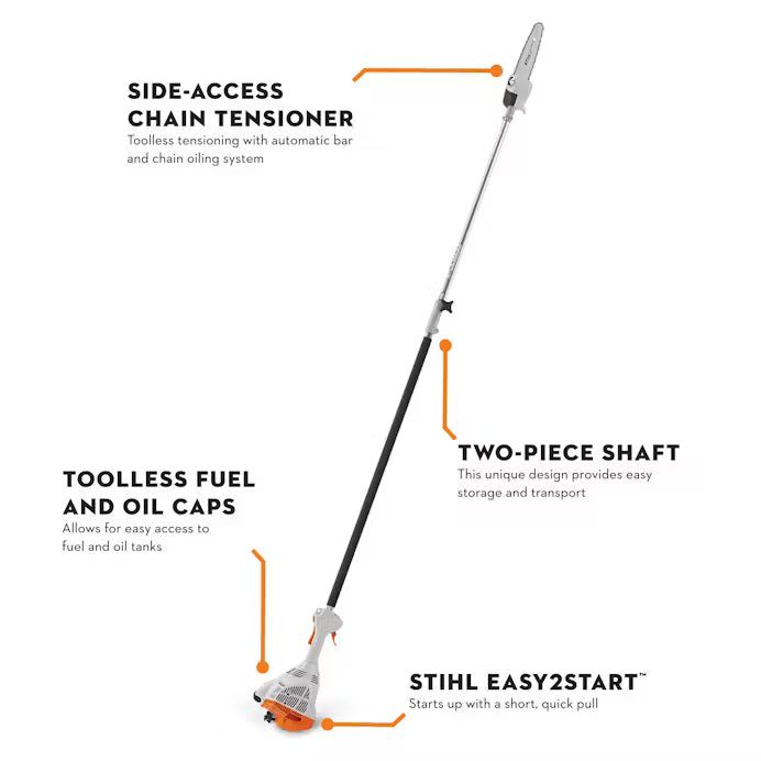 stihl ht 56 c e gas pole pruner 4139 200 0011 us