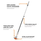 stihl ht 56 c e gas pole pruner 4139 200 0011 us