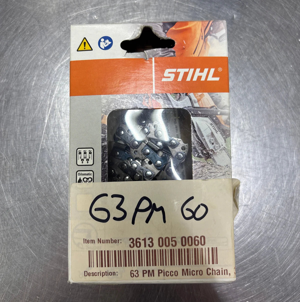 stihl 63pm 60 micro saw chain loop 3613 005 0060