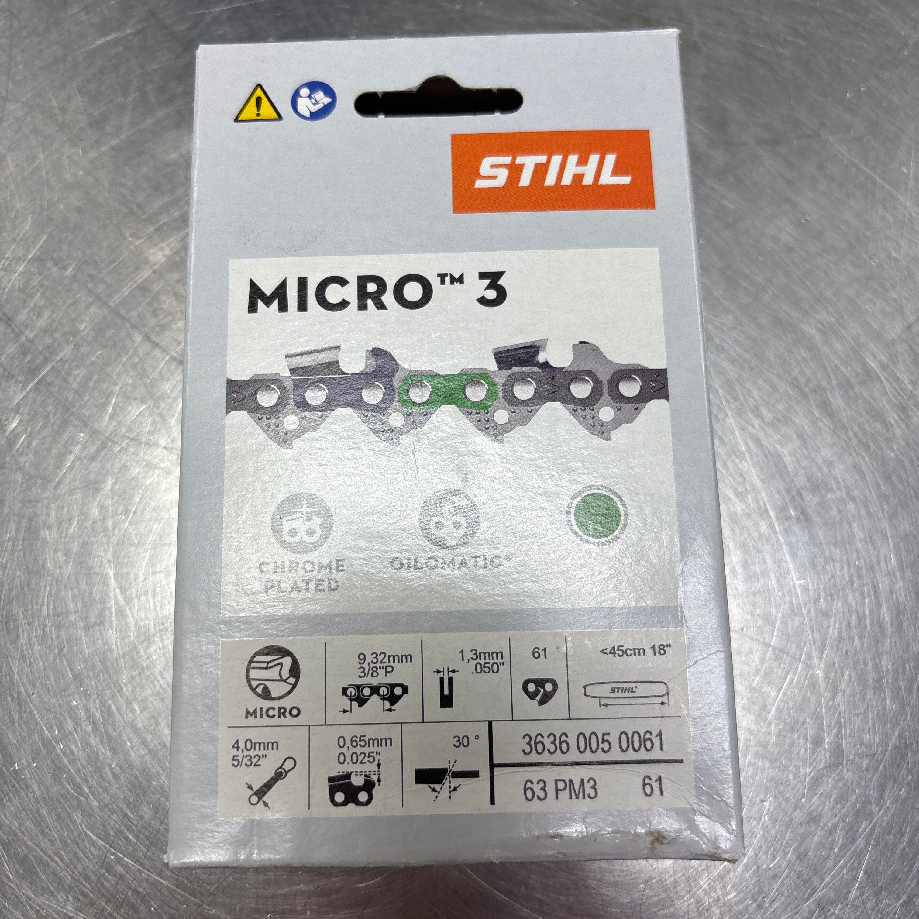 stihl 66pm3 61 rapid micro saw chain loop 3636 005 0061