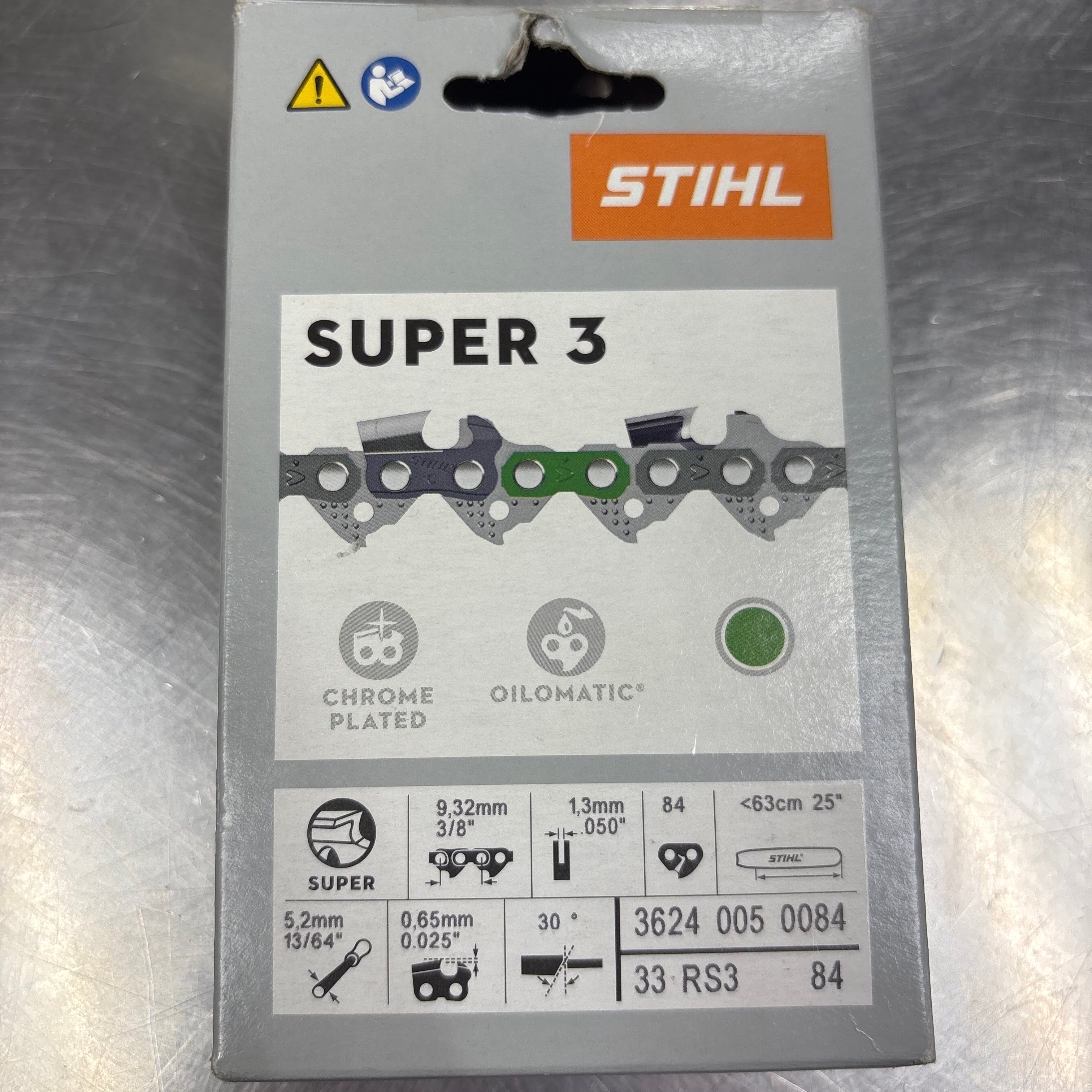 stihl 33rs3 84 rapid super saw chain loop 3624 005 0084