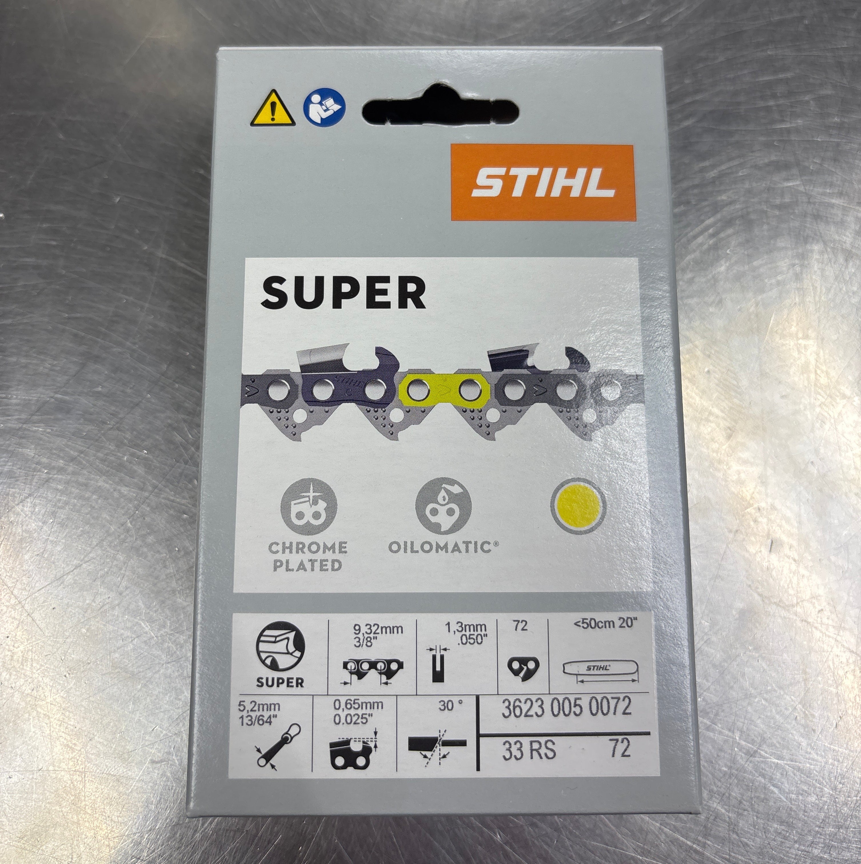 stihl 33rs 72 rapid super saw chain loop 3623 005 0072