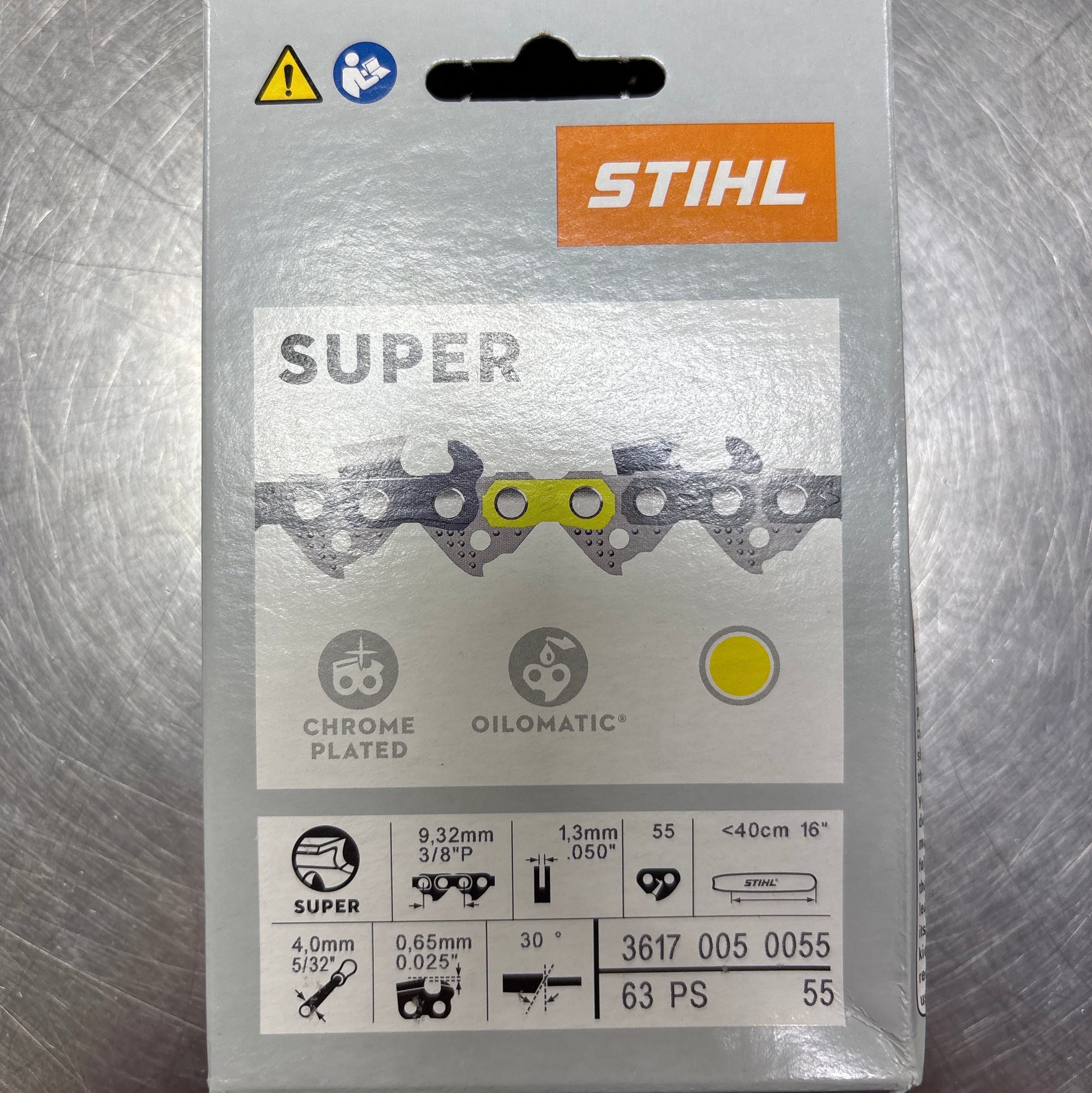 stihl 63ps 55 super saw chain loop 3617 005 0055