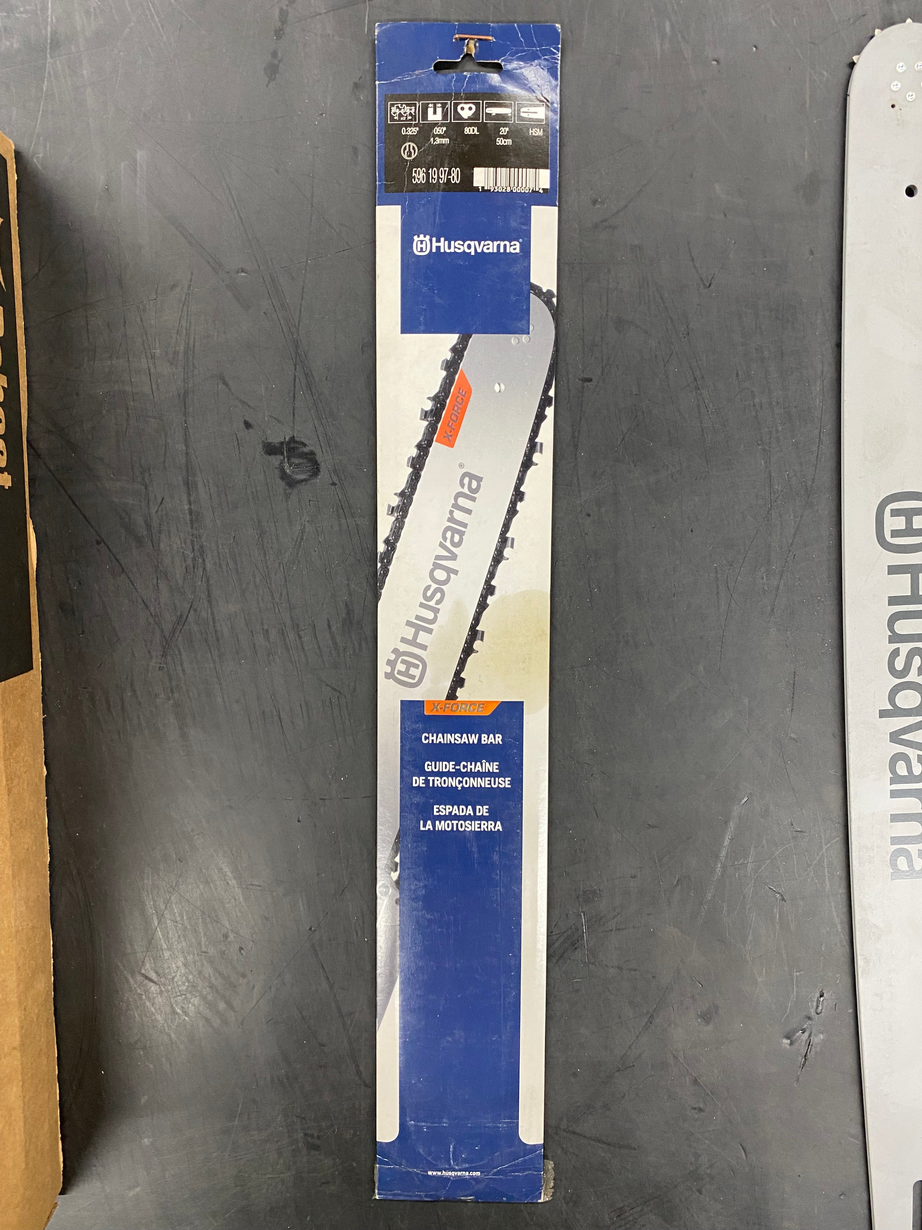 husqvarna 20 x force chainsaw bar 596199780