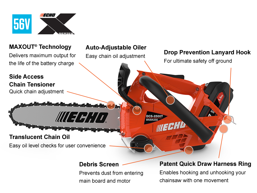 DCS-2500T Chainsaw