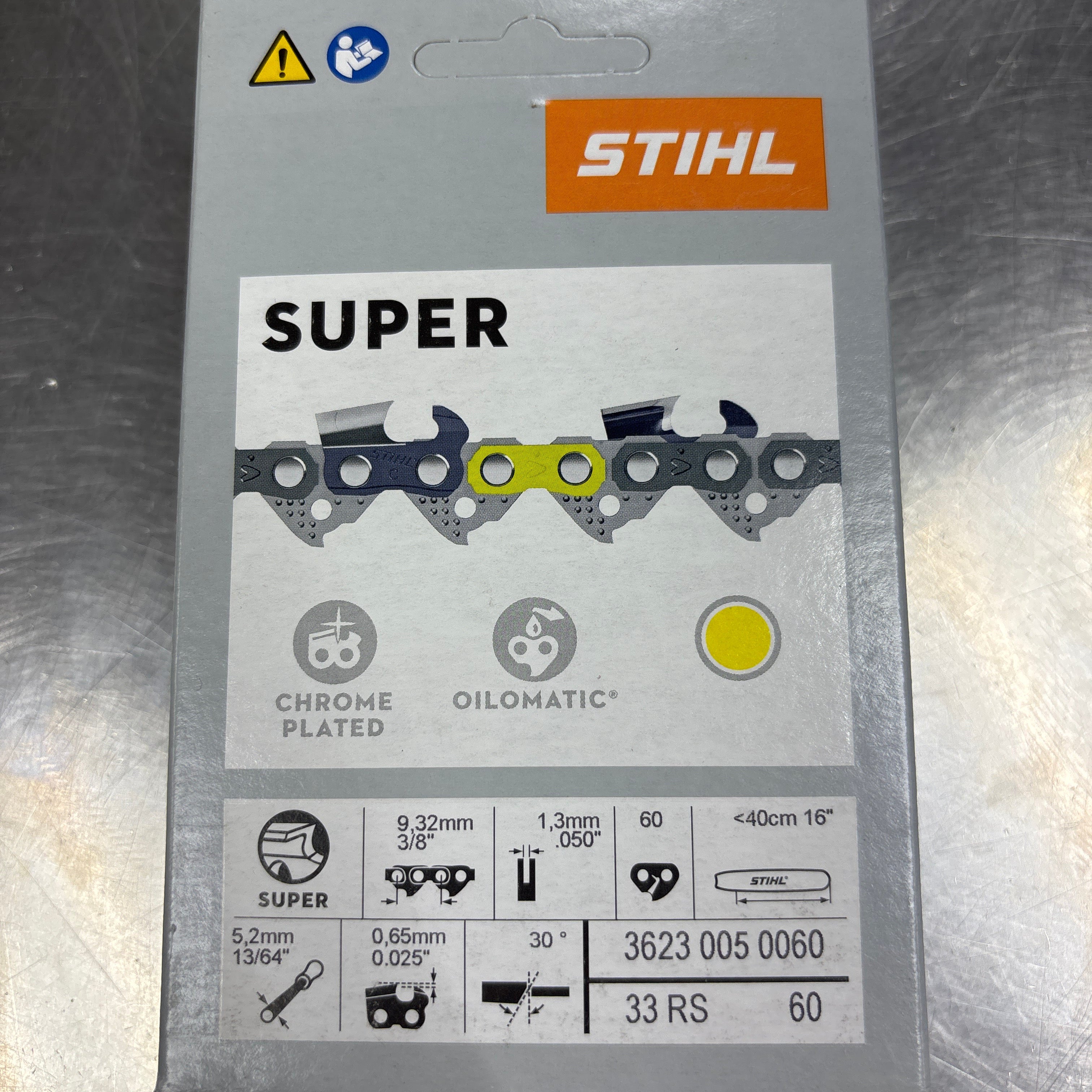 stihl 33rs 60 rapid super saw chain loop 3623 005 0060