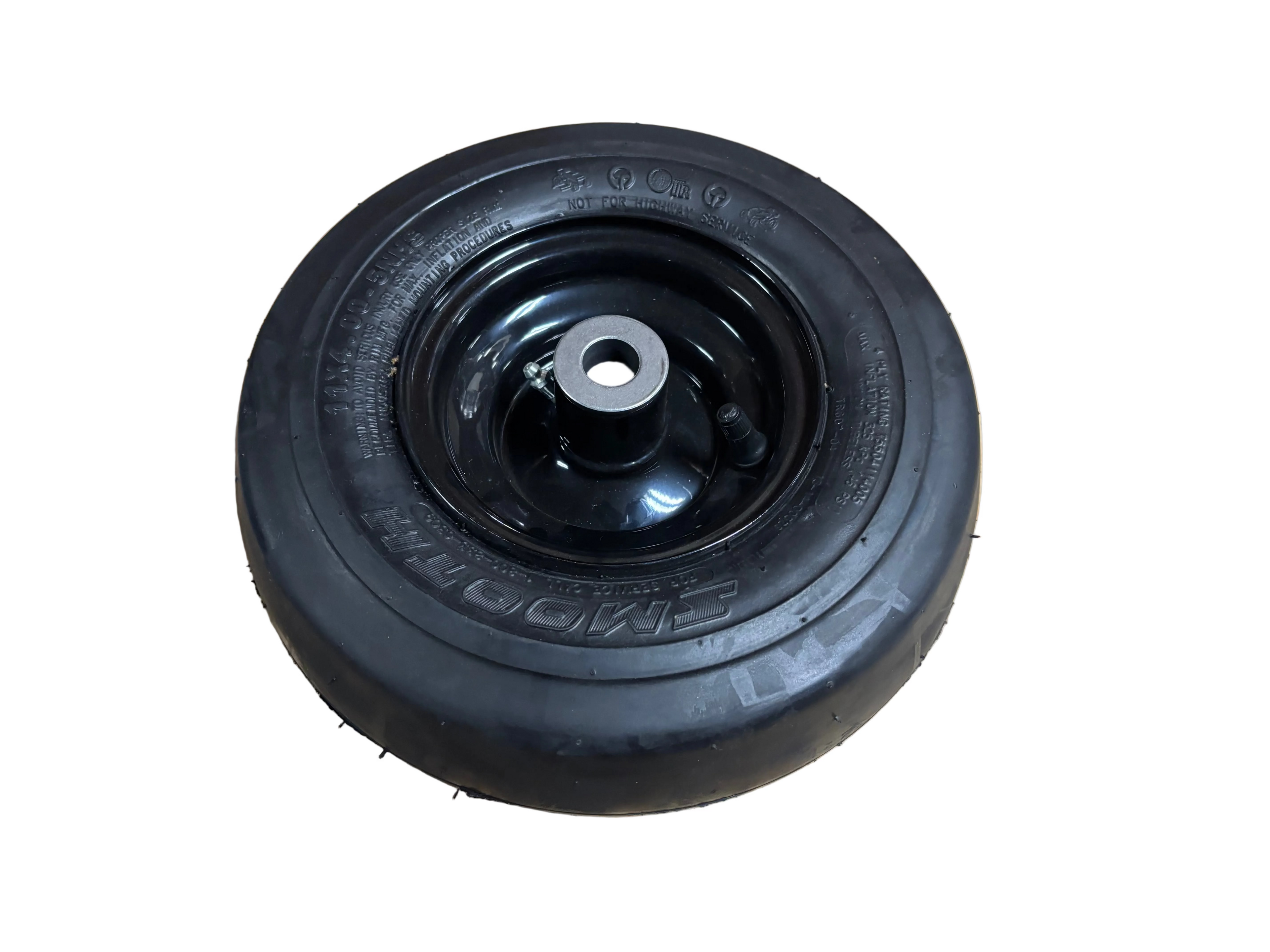 timecutter front wheel caster and assembly