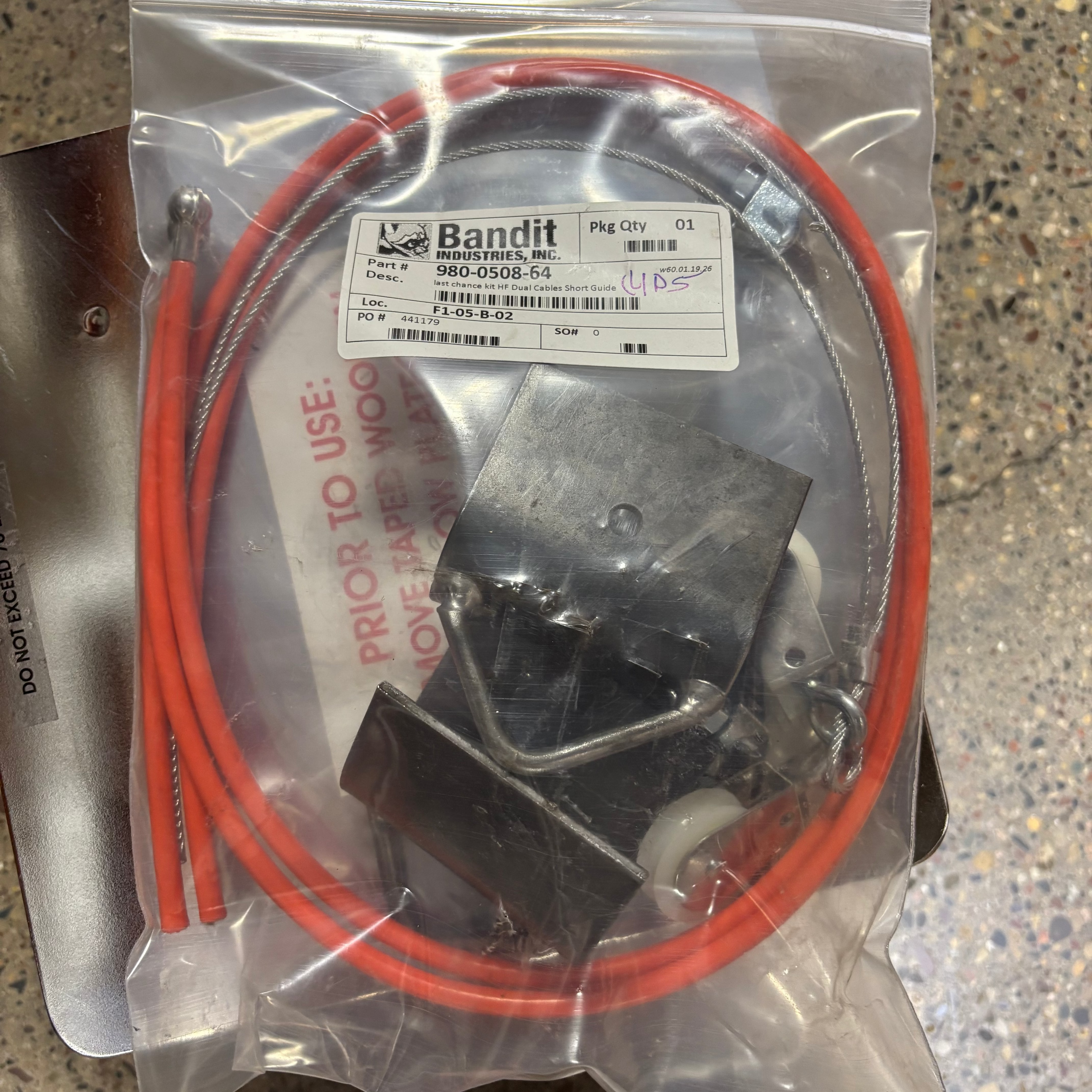 bandit industries last chance kit 980 0508 64