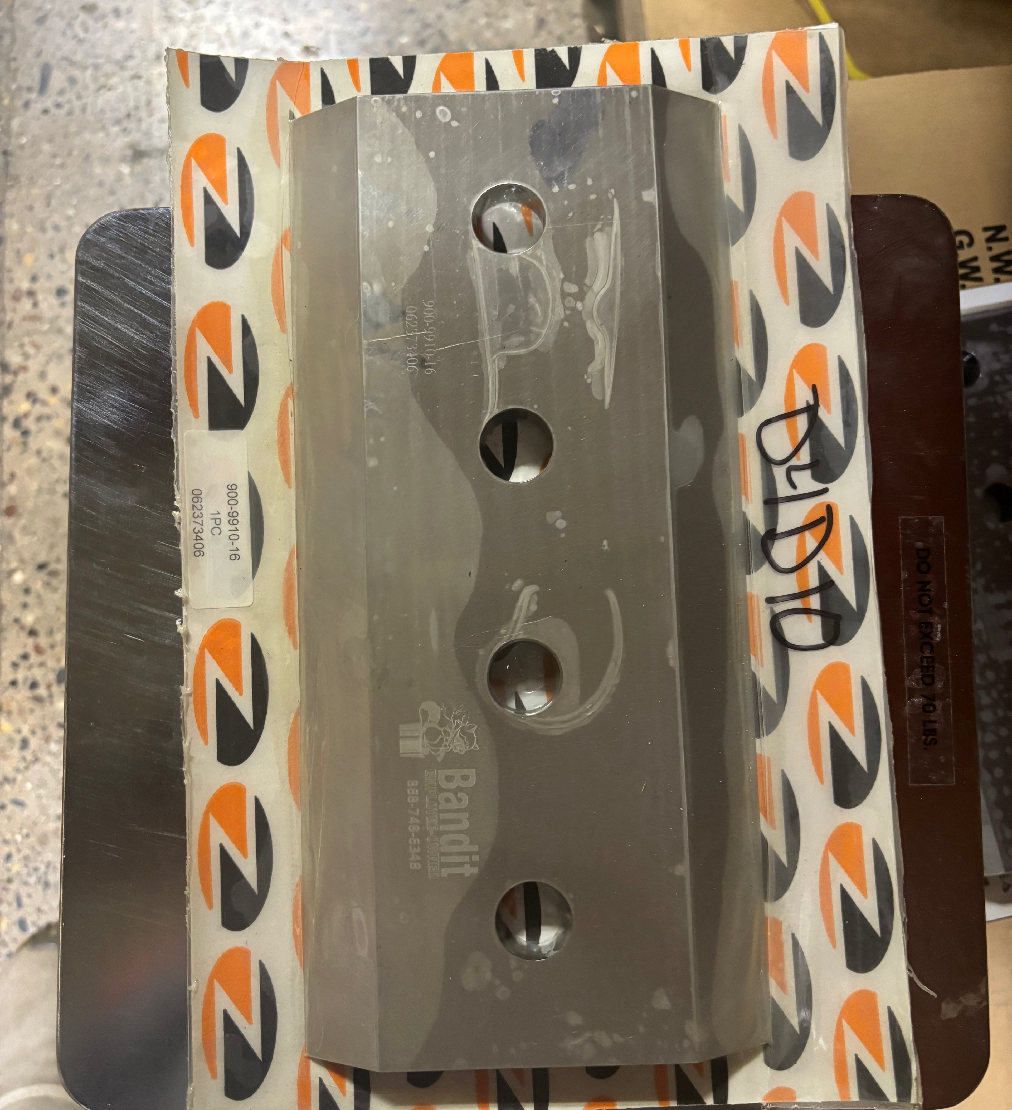 bandit industries chipper knife 900 9910 16