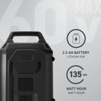 60V MAX* Flex-Force 2.5Ah Lithium-Ion Battery
