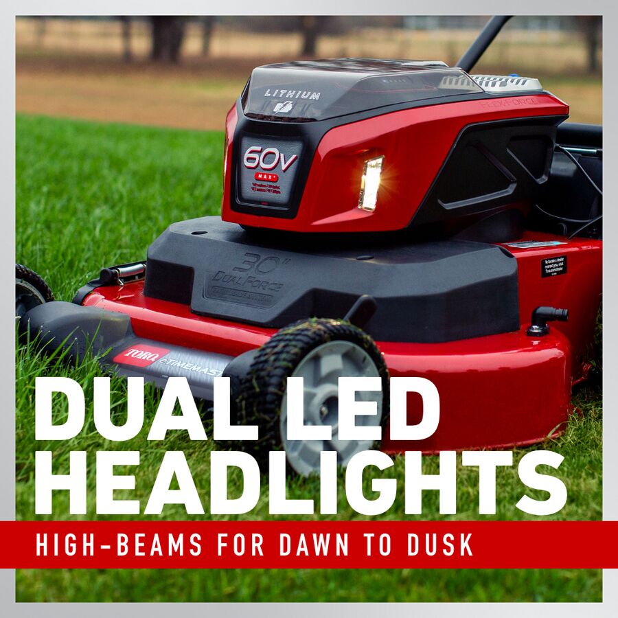 60V MAX* 30 in. eTimeMaster® Personal Pace® Lawn Mower 21491