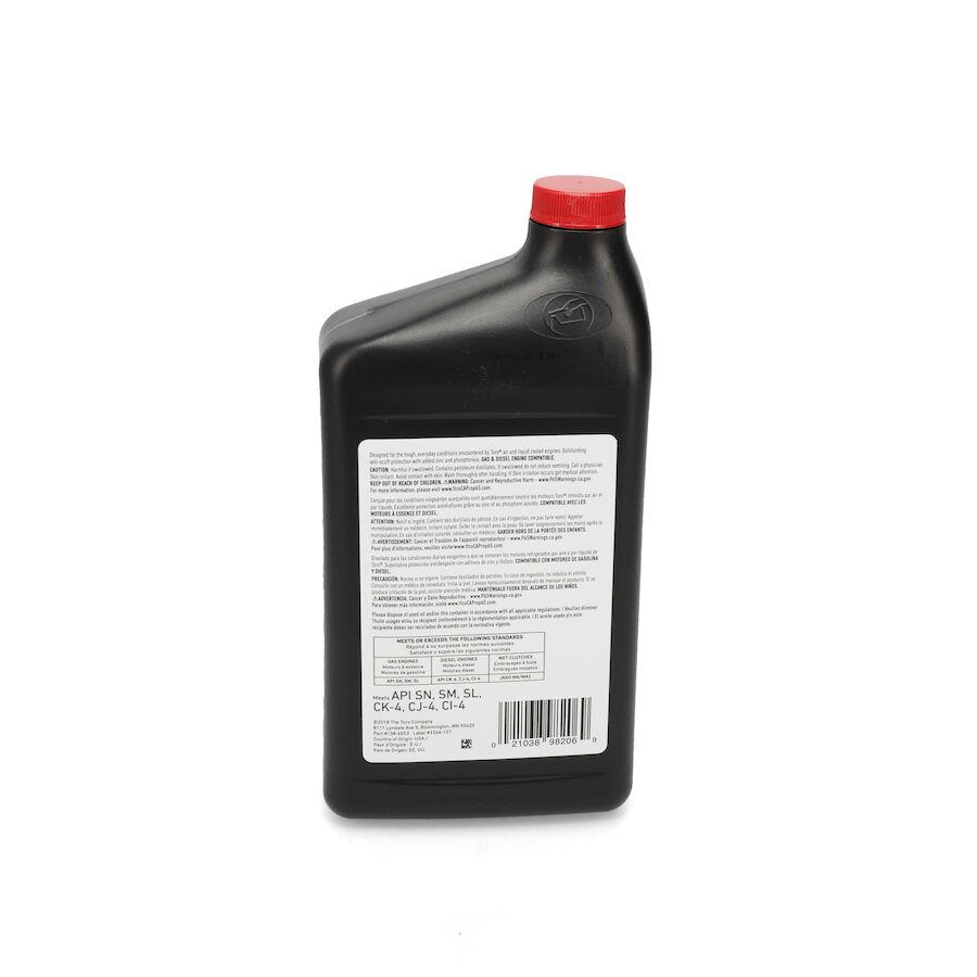 Toro Full Synthetic 10W-30 Engine Oil (32 oz.)