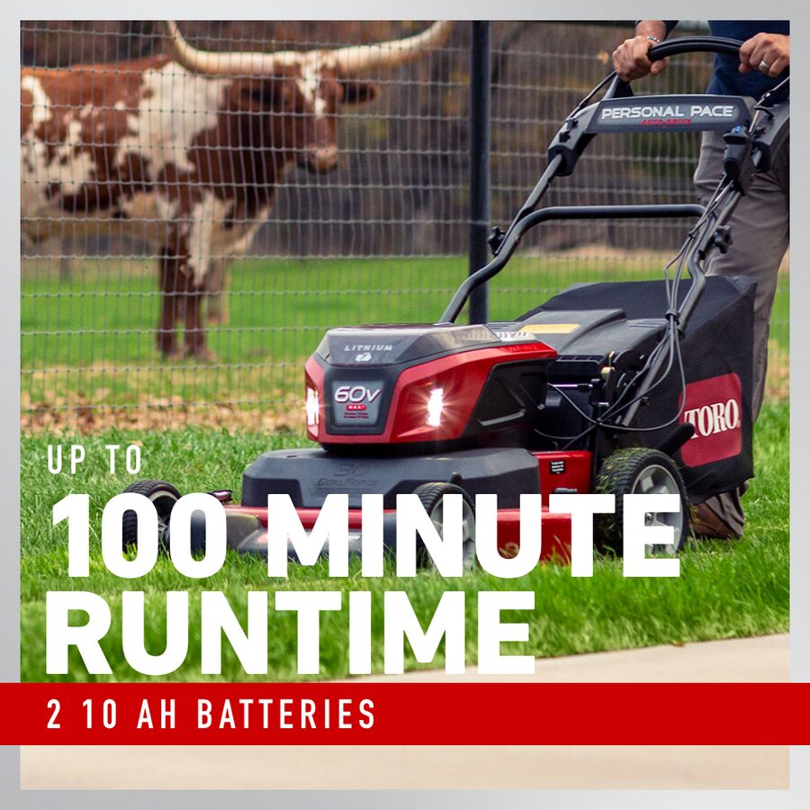 60V MAX* 30 in. eTimeMaster® Personal Pace® Lawn Mower 21491