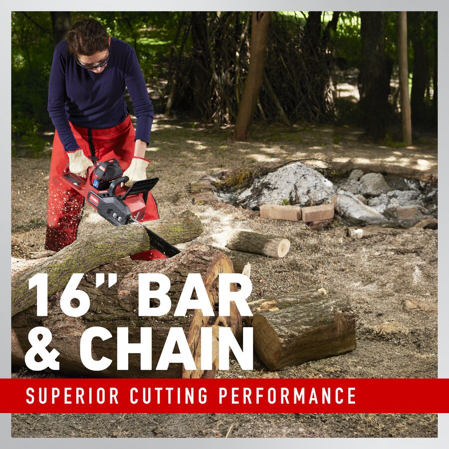 60V MAX* 16 In Brushless Electric Cordless Chainsaw 51850