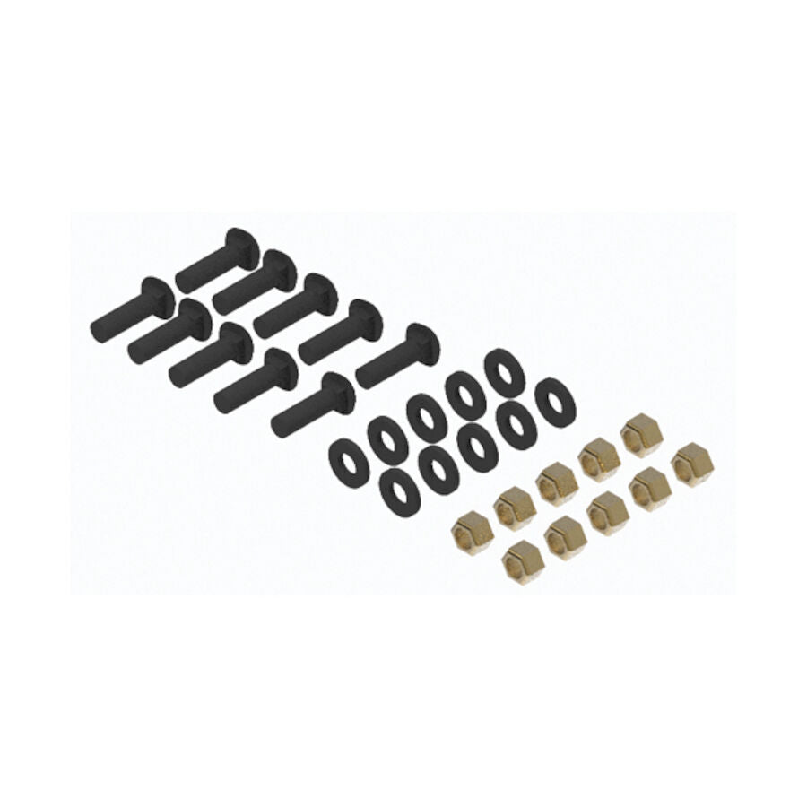 toro cutting edge bolt kit 1 2 bolt nut washer qty 10 bax00034