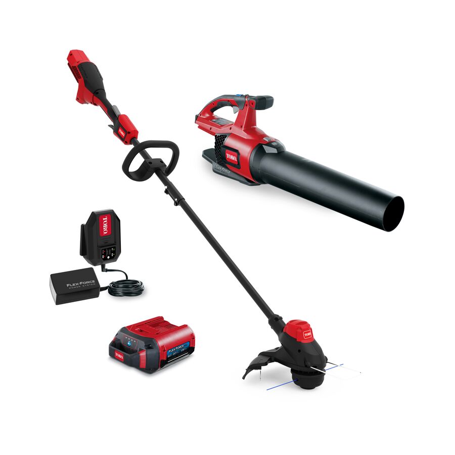 60V MAX* 2-Tool Combo Kit: 490 CFM Leaf Blower & 13 in. String Trimmer 51881