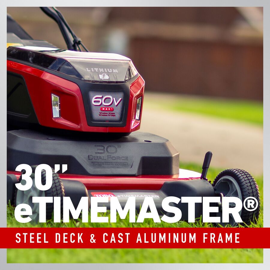60V MAX* 30 in. eTimeMaster® Personal Pace® Lawn Mower 21491
