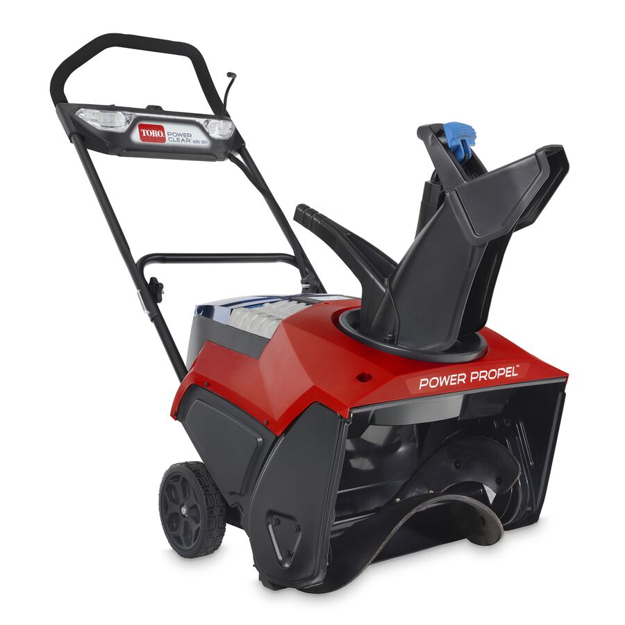 60V MAX* 21 in. Power Clear® Self-Propel Single-Stage Snow Blower - 10.0Ah Battery Included 39921