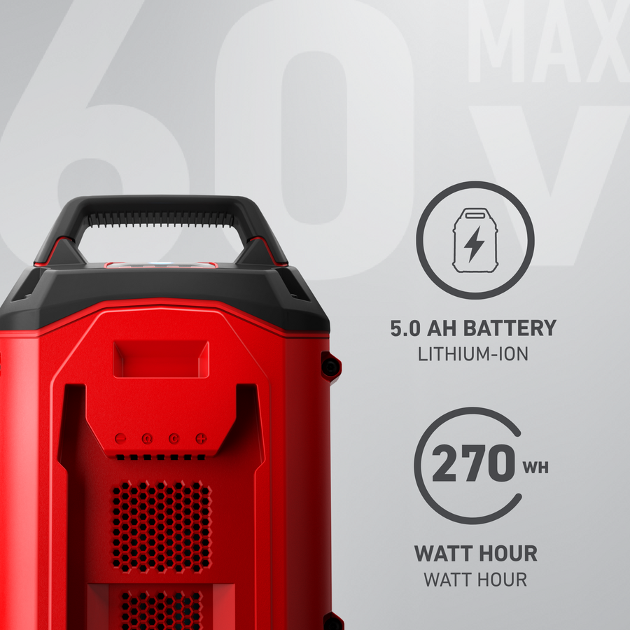 toro 60v max flex force 5 0ah lithium ion battery 88650