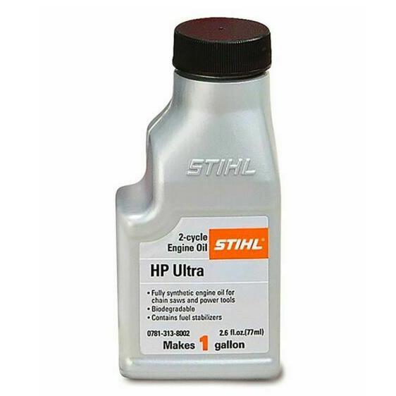 stihl hp ultra fully synthetic two cycle engine oil 0781 313 8004