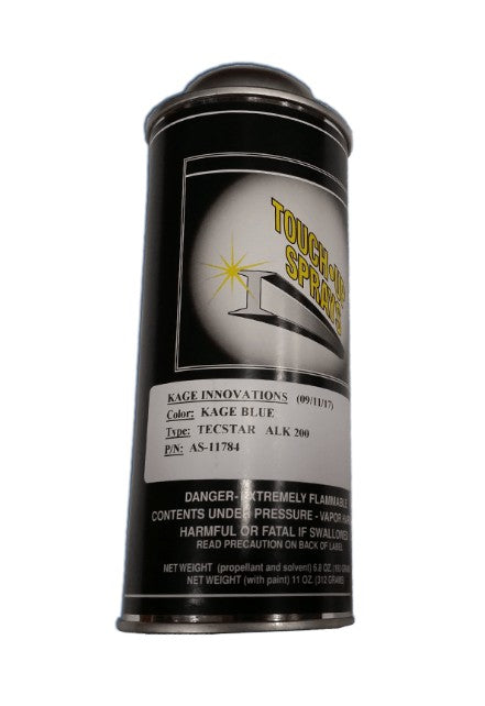 Blue Touch Up Spray Paint Can