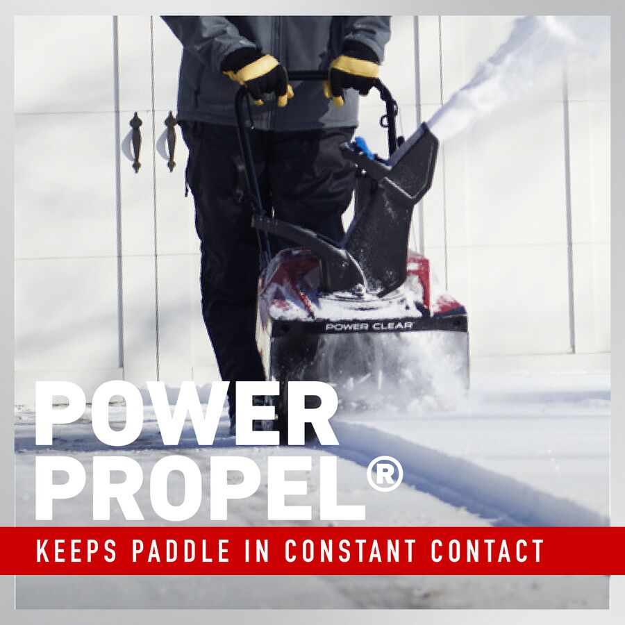 18" Power Clear 518 ZE Electric Start Gas Snowthrower 38475