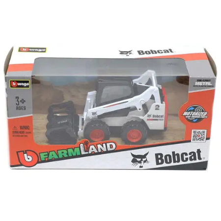 Motorized Bobcat S590 Bobcat Loader with Grapple Toy