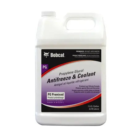 bobcat antifreeze coolant pg premixed 1 gallon 6983128