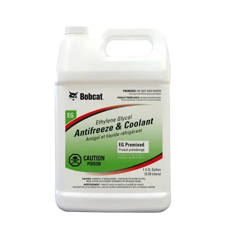Bobcat Antifreeze & Coolant (EG) Premixed 1 Gallon, 6988096